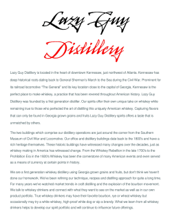 Lazy Guy Distillery is located in the heart of downtown Kennesaw