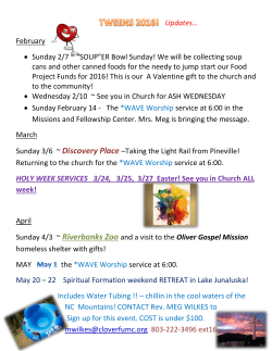 Updates&hellip; February &bull; Sunday 2/7 ~ &ldquo;SOUP&rdquo;ER Bowl Sunday! We