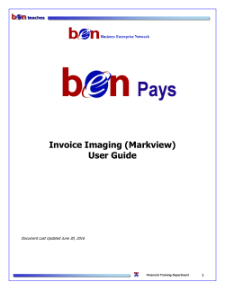 BEN Pays User Guide