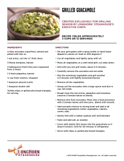 GRILLED GUACAMOLE