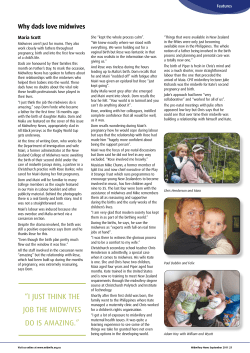 to read more - New Zealand College of Midwives