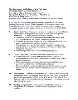 RPOS-RPAD 325 Mauro Spring 2016 Syllabus