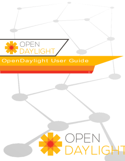OpenDaylight User Guide