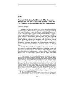 Note Toward Definition, Not Discord: Why Congress Should Amend