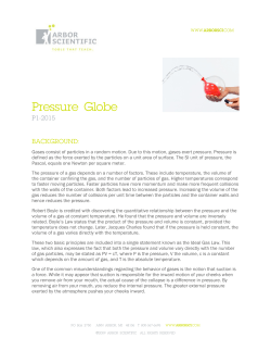 Pressure Globe - Arbor Scientific