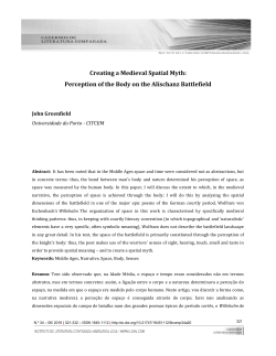 Creating a Medieval Spatial Myth: Perception of the Body on the