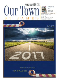 january 2017 - Our Town St James