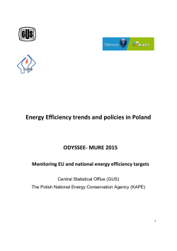 Energy Efficiency Policies and Measures in - ODYSSEE-MURE