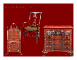 history of furniture