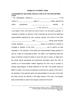 I, the undersigned, residing at , in the county of _ state of , hereby