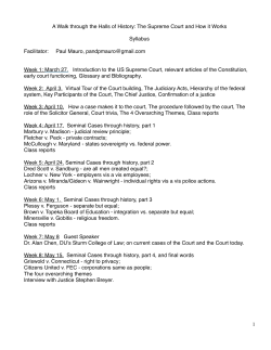 Supreme Court Syllabus