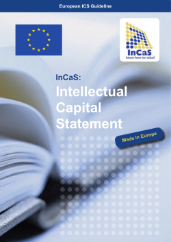 Intellectual Capital Statement