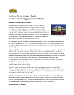 Kamloops Centre for Water Quality: Membrane Technology Ensures