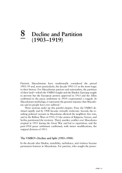 8 Decline and Partition (1903&ndash;1919)