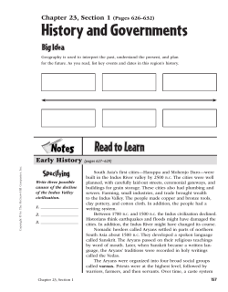 History and Governments