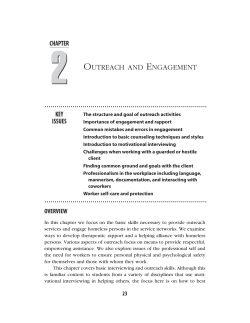 2 outreach and engagement