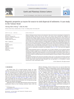 Magnetic properties as tracers for source-to