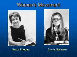 Changes in American Society since 1970s