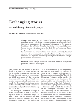 Exchanging stories - Open Access journals at UiO