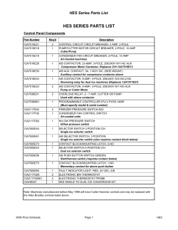 hes series parts list