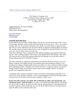 CTPR 335 Spring 2015
