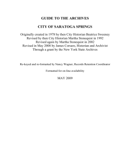 GUIDE TO THE ARCHIVES on line version-09