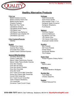 Healthy Alternative Products