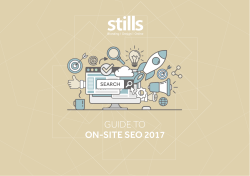 guide to on-site seo 2017