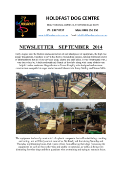spring 2014 newsletter