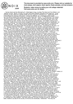 Human Intent and the Aftermath of It Washington Irving, in