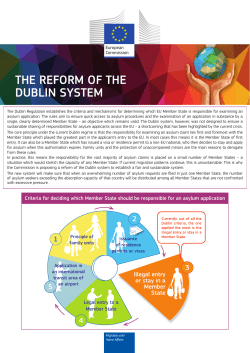 The Reform of the Dublin System