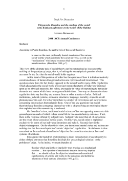 Paper - The Cambridge Social Ontology Group