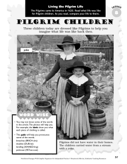 Pilgrim Children Pilgrim Children