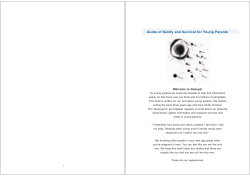 Guide of Sanity and Survival for Young Parents