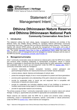 Dthinna Dthinnawan National Park