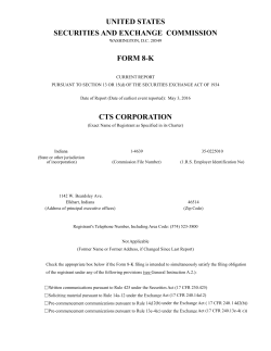 8K Investor Presentation