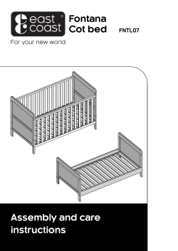 Fontana Cot Bed - East Coast Nursery