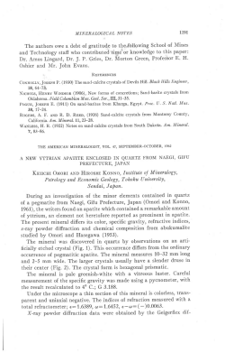 The authors owe a debt of gratitude to the,Jollowing School of Mines