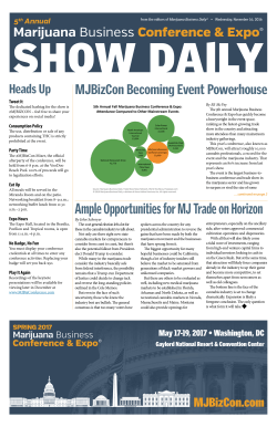 Ample Opportunities for MJ Trade on Horizon