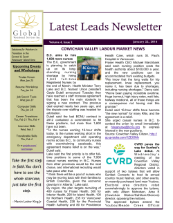 Latest Leads Newsletter
