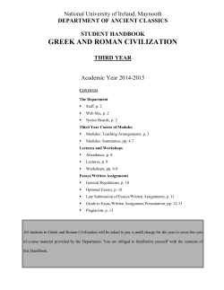 greek and roman civilization