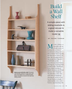 Build a Wall Shelf - Startwoodworking.com