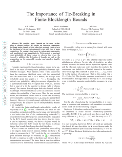 The Importance of Tie-Breaking in Finite