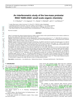 An interferometric study of the low-mass protostar IRAS 16293