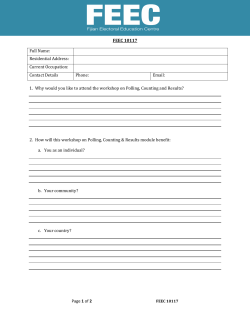 to the FEEC 10117 Form