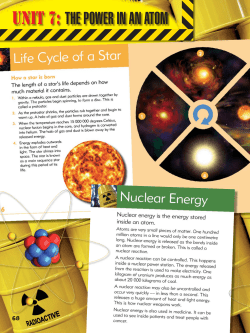 THE POWER IN AN ATOM