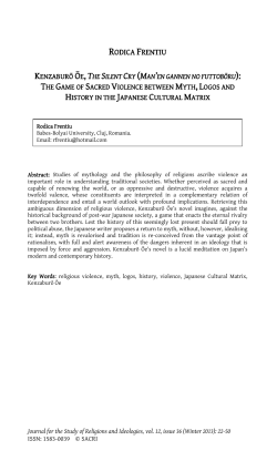 this PDF file - Journal for the Study of Religions and