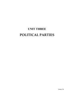 political parties