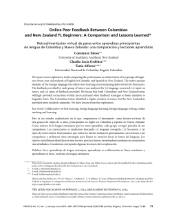 English  - SciELO Colombia