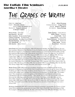 the grapes of wrath - University at Buffalo